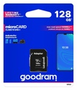 Carte Mémoire Micro SD 128GO Class 10 Avec Adaptateur Goodram