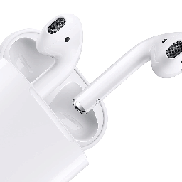 Ecouteurs Apple AirPods V2 + boitier de charge à induction
