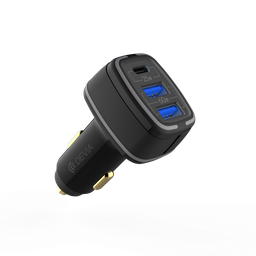 Chargeur Voiture Charge Rapide Devia 3 Ports 80 Watts